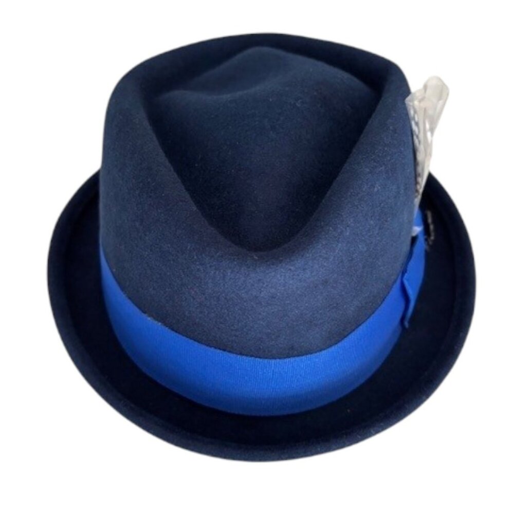 Stacy Adams Men's Wool Diamond Crown Fedora